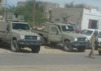 مليشيا الإخوان تحاصر حبان بنقاط التفتيش