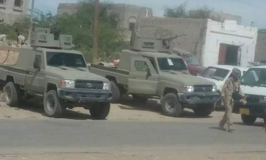 مليشيا الإخوان تحاصر حبان بنقاط التفتيش