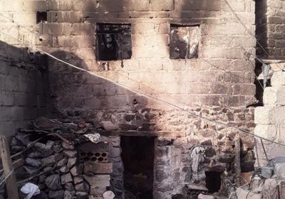 في جريمة مُدبرة.. احتراق 4 أشقاء بمقبنة في تعز