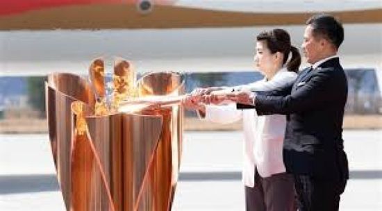 اليابان توقف عرض الشعلة الأولمبية بالقرب من محطة فوكوشيما النووية