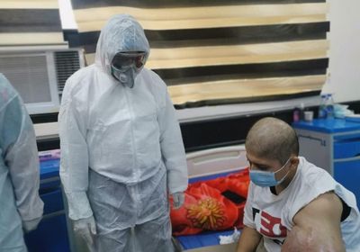 العراق: استئصال ورم سرطاني ضخم من مصاب بكورونا