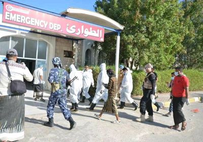 تطويق "كورونا" في الشحر بحملة تطهير مكثفة (صور)