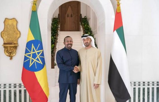  ولي عهد أبو ظبي يبحث مع آبي أحمد جهود مكافحة كورونا