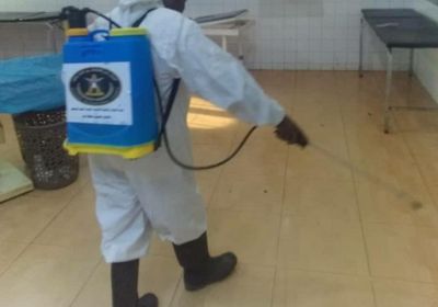 اختتام المرحلة الأولى من تعقيم كافة مرافق لحج 