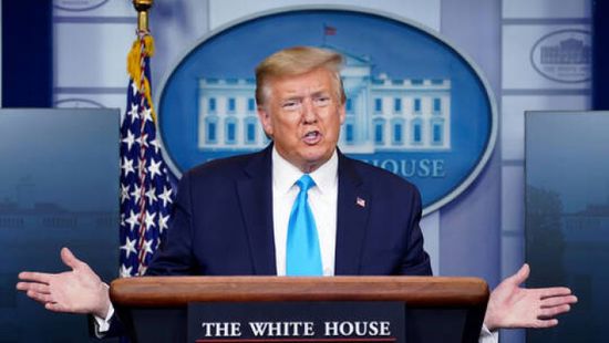 الرئيس الأمريكي: عدد الإصابات اليومية بكورونا في البلاد ثابت