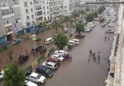 "الإنمائي": خسائر عدن من السيول فادحة
