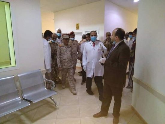 رسمياً.. افتتاح مركز علاج كورونا بمستشفى دوعن (صور)