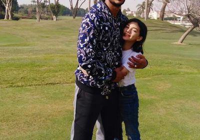 "أول فرحة في حياتي".. محمد رمضان بصحبة نجلته حنين