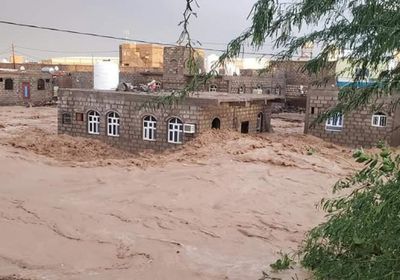 حملة سعودي لإغاثة متضرري السيول بمأرب