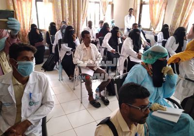 تدريب 60 صحيا بمديريات أبين لمواجهة كورونا