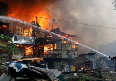 أوكرانيا: اندلاع حرائق جديدة بالمنطقة المحيطة بمفاعل تشيرنوبل النووي