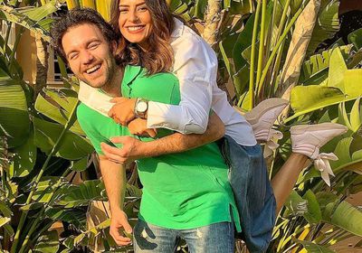 ريهام أيمن تبعث رسالة رومانسية لزوجها شريف رمزي