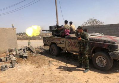 اشتباكات عنيفة بين الجيش الوطني الليبي وعناصر الوفاق بترهونة