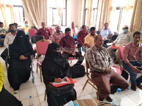 بالصور..تطوير تعامل فرق الاستجابة في أبين مع الوبائيات