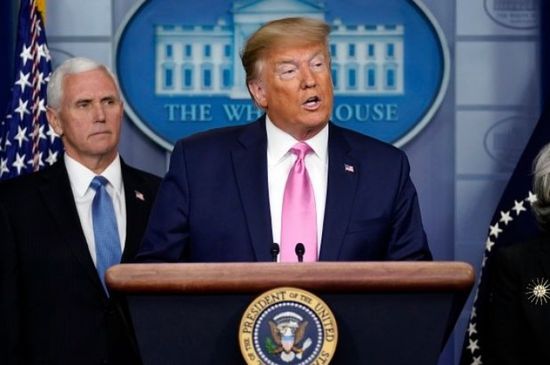  الرئيس الأمريكي: نعمل من أجل فتح الاقتصاد في القريب العاجل