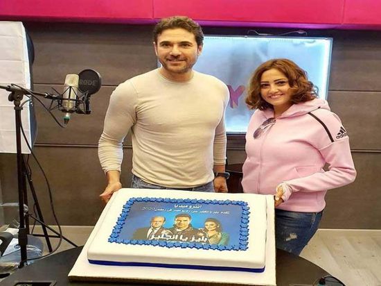 بشرى تلتقي بأحمد عز في مسلسل "بليز يا إنجليز"