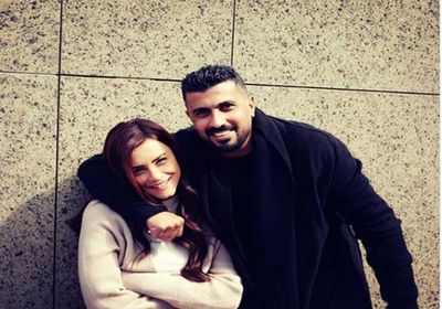 محمد سامي بصحبة نور من كواليس مسلسل "البرنس"