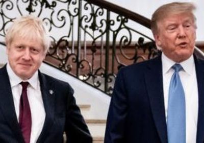 ترامب وجونسون يتفقان على مواصلة التعاون في مواجهة وباء كورونا