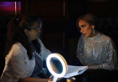 ريم البارودي تنشر صورتها مع المخرجة إيمان حداد من كواليس "جمع سالم"