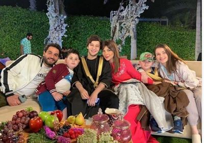 أصالة تستعد لشهر رمضان بصحبة عائلتها