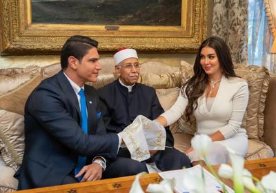 صور جديدة من عقد قران ياسمين صبري وأحمد أبو هشيمة