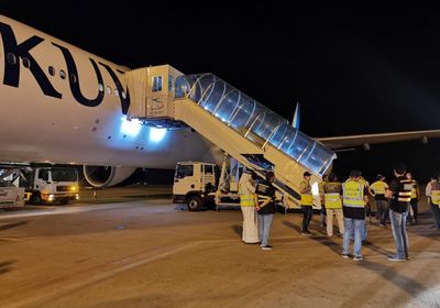 الكويت تستقبل الرحلة الـ20 من عملية إجلاء مواطنيها من الخارج