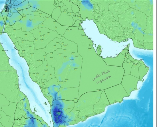 أجواء مناخية مستقرة على حضرموت وشبوة والمهرة