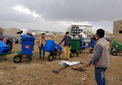 "المجلس النرويجي": حملات نظافة بالمخيمات للوقاية من كورونا(صور)
