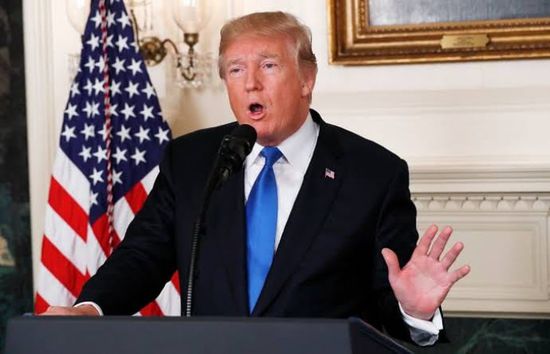 ترامب: نشهد انخفاضًا في عدد الوفيات والإصابات بفيروس كورونا ببعض الولايات