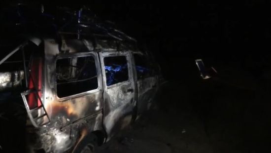 شاهد.. 10 ضحايا في انفجار لغم حوثي جنوب الحديدة