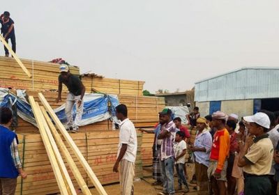 الهجرة الدولية تقدم مساعدات إنسانية للنازحين في عبس