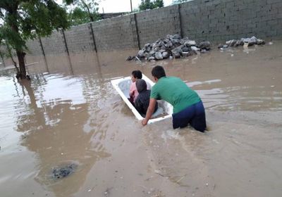 أوتشا: 5 آلاف أسرة نازحة تضررت من الفيضانات