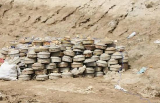 إتلاف أكثر من ألفي لغم وعبوة ناسفة بالمخا