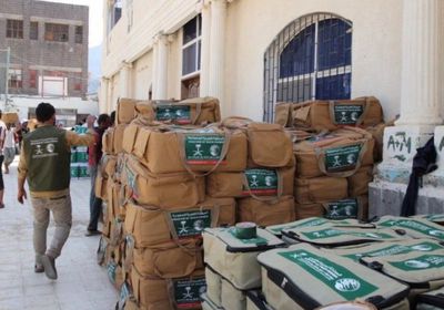 250 سلة غذاء من "سلمان للإغاثة" للنازحين في صيرة