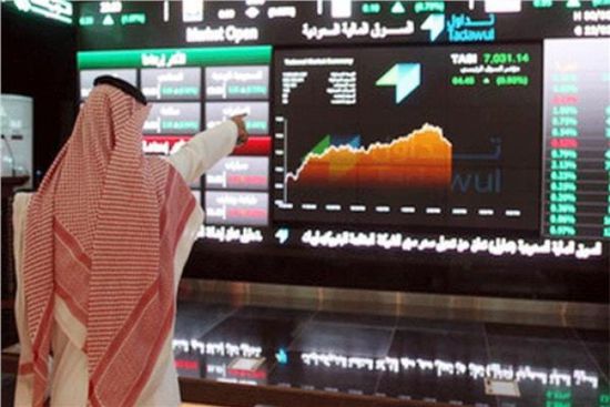 البورصة السعودية تغلق تداولاتها على أكبر ارتفاع في شهر ونصف