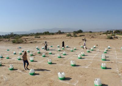 يونيسف: حقائب نظافة للنازحين في أبين