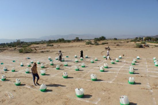 يونيسف: حقائب نظافة للنازحين في أبين