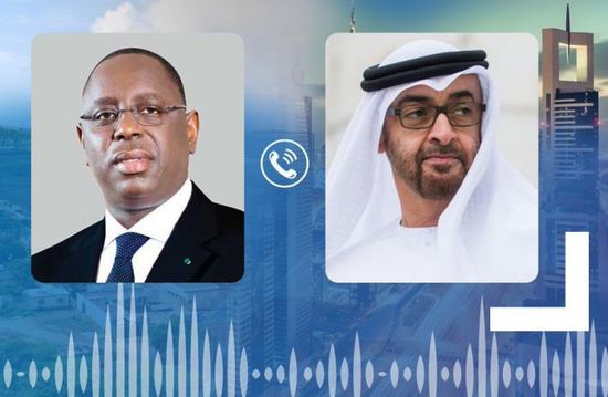 ولي عهد أبوظبي ورئيس السنغال يبحثان مستجدات وباء كورونا