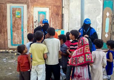 الهجرة الدولية: جلسات توعية للعائلات النازحة في صعدة