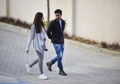 بالصور.. دينا الشربيني تواصل تصوير "لعبة النسيان"