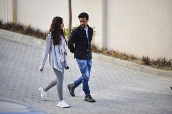 بالصور.. دينا الشربيني تواصل تصوير "لعبة النسيان"