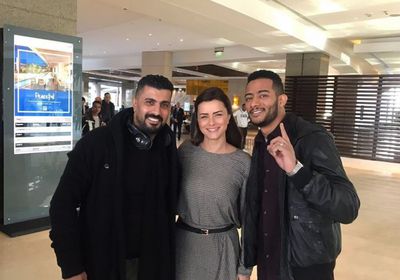 نور تنشر صورة جديدة من كواليس "البرنس"