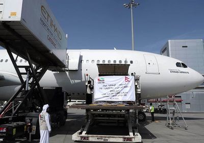 تحمل 7 أطنان.. الإمارات توجه طائرة مساعدات طبية إلى نيبال