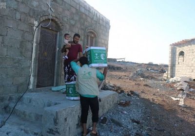 200 سلة غذاء لـ "ميون" في تعز