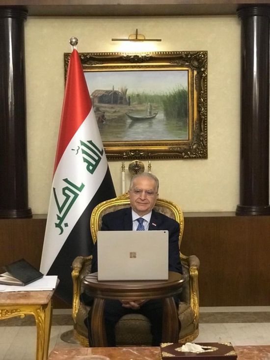 وزير الخارجيّة العراقي: تحدي القضية الفلسطينية لا يقل خطورة عن أزمة كورونا