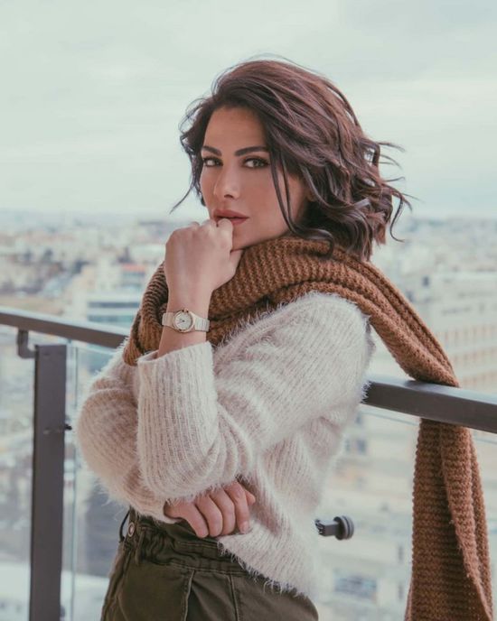 صبا مبارك تقدم واجب العزاء للشعب المصري في حادث بئر العبد