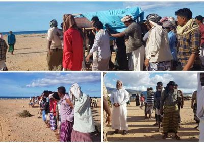 تشييع جثمان الشهيد طاهر عيسى بسقطرى