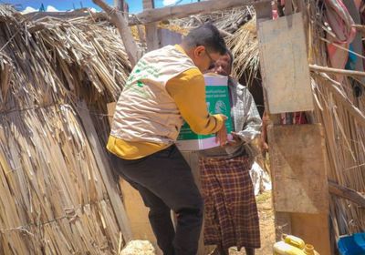 مساعدات سعودية لـ5700 أسرة بحضرموت