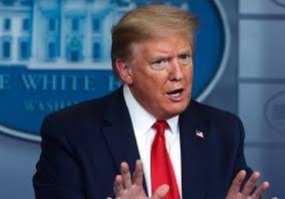 ترامب: آمل أن لا نتخطى حاجز الـ100 ألف وفاة بكورونا