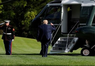  للمرة الثانية منذ تفشي كورونا.. ترامب يغادر البيت الأبيض